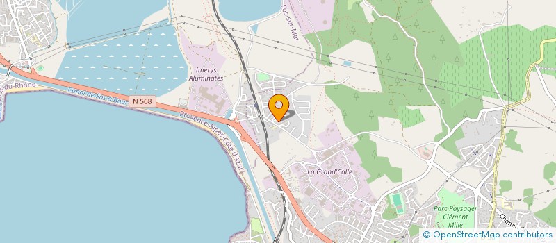 localisation de l'entreprise SCI RLZ  PORT-DE-BOUC