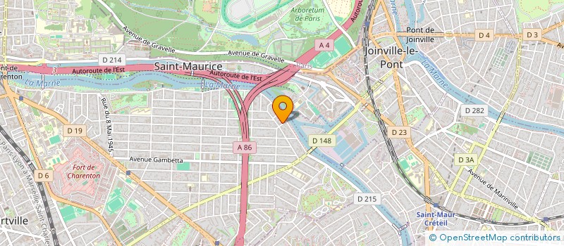 localisation de l'entreprise SCI RM 26 à MAISONS-ALFORT