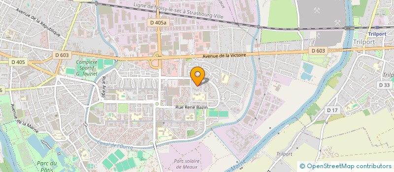 localisation de l'entreprise SCI RM IMMO à MEAUX