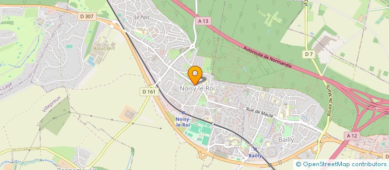 localisation de l'entreprise SCI RM MAUDET à NOISY-LE-ROI