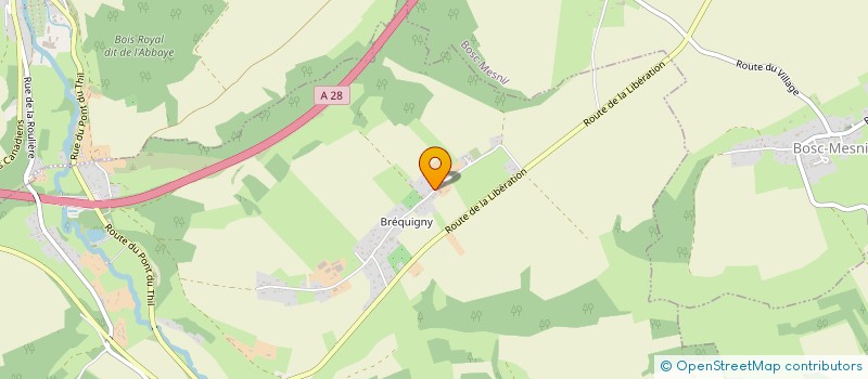 localisation de l'entreprise SCI RM2T  SAINT-MARTIN-OSMONVILLE