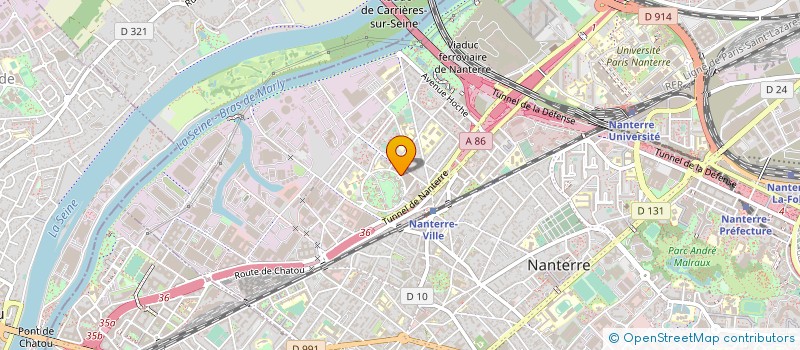 localisation de l'entreprise SCI RMA  SANNOIS