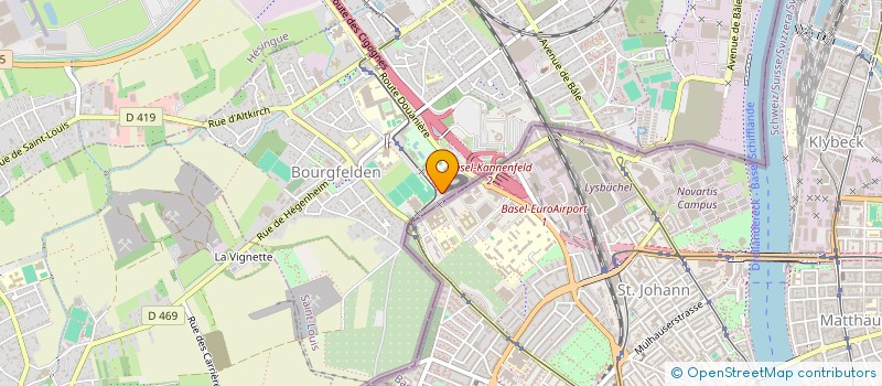 localisation de l'entreprise SCI RMB  SAINT-LOUIS