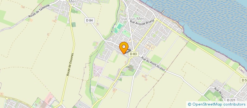 localisation de l'entreprise SCI RMBMF  LUC-SUR-MER