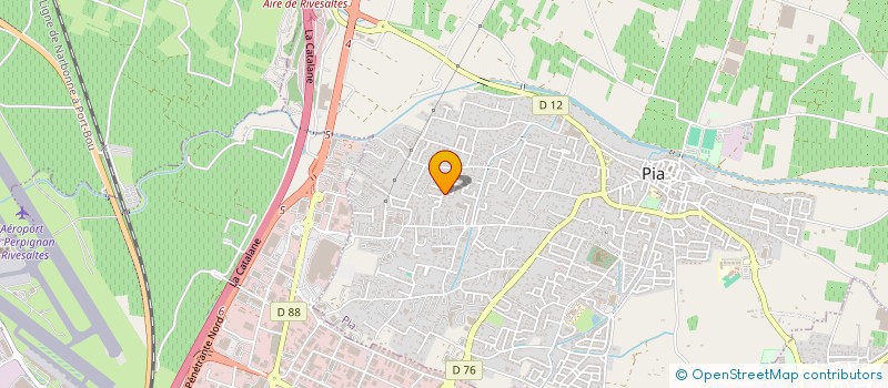 localisation de l'entreprise SCI RMD  PIA
