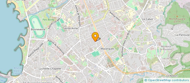 localisation de l'entreprise SCI RMDJ1 à MARSEILLE