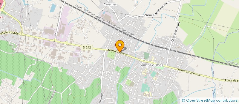 localisation de l'entreprise SCI RMEL IMMOBILIERE  SAINT-LOUBES