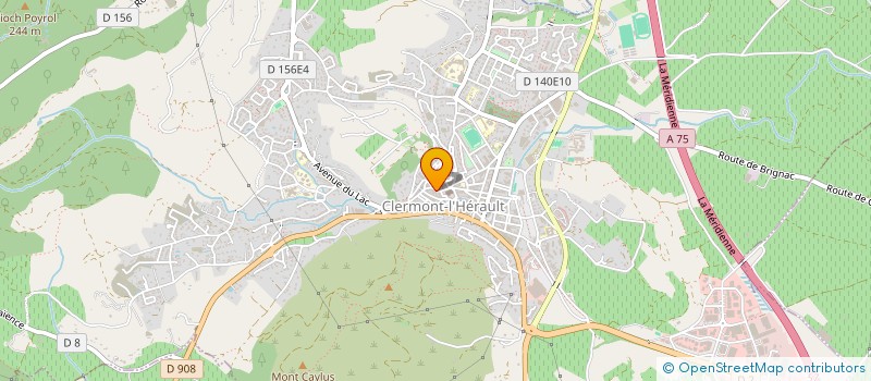 localisation de l'entreprise SCI RMG  CLERMONT-L'HERAULT