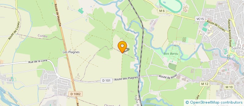 localisation de l'entreprise SCI RMGC  SAINT-GALMIER