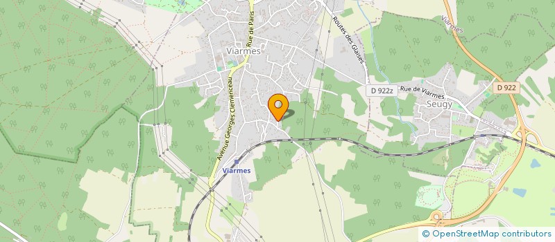 localisation de l'entreprise SCI RMGJ  VIARMES