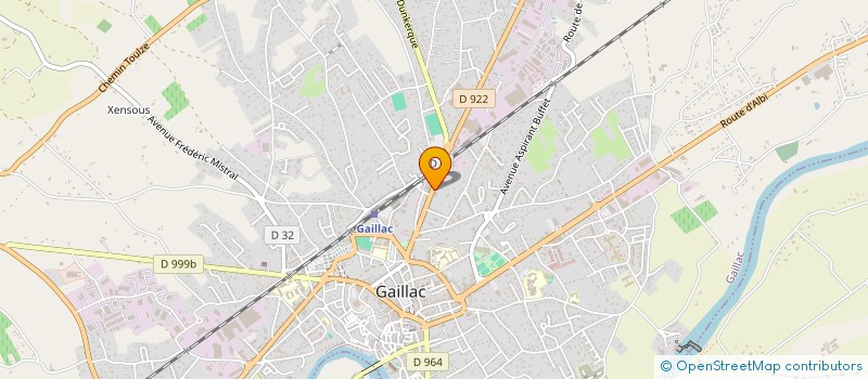 localisation de l'entreprise SCI RMH à GAILLAC