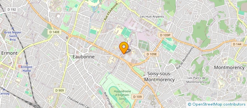 localisation de l'entreprise SCI RMJJ  SOISY-SOUS-MONTMORENCY