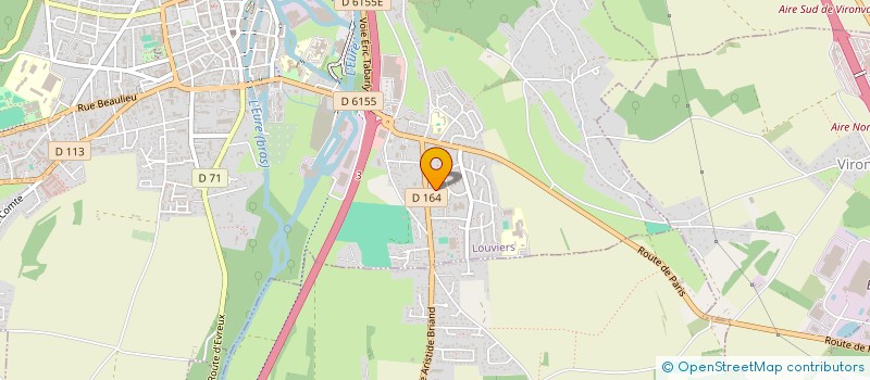 localisation de l'entreprise SCI RMJSA à LOUVIERS