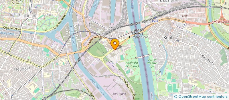 localisation de l'entreprise SCI RMK  STRASBOURG