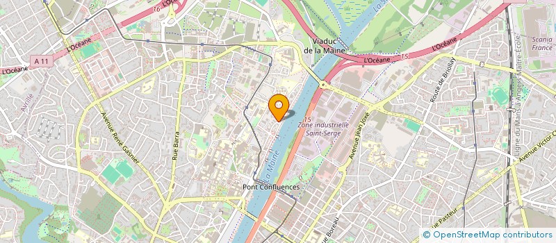 localisation de l'entreprise SCI RMM à ANGERS