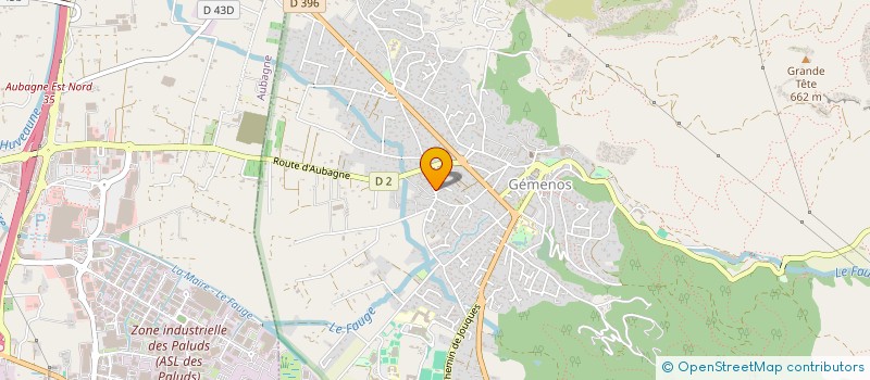 localisation de l'entreprise SCI RMN  GEMENOS