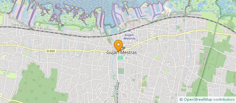 localisation de l'entreprise SCI RMP à GUJAN-MESTRAS