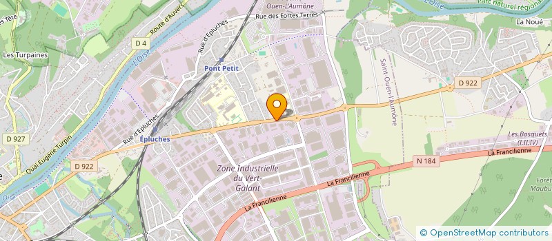 localisation de l'entreprise SCI RMS  SAINT-OUEN-L'AUMONE