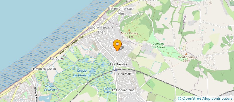 localisation de l'entreprise SCI RMTG à BLONVILLE-SUR-MER