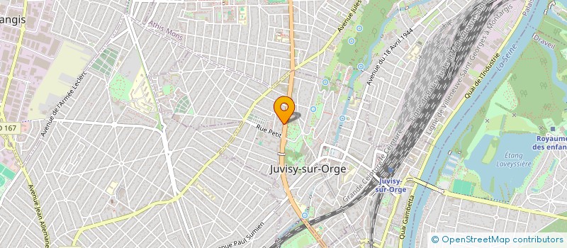 localisation de l'entreprise SCI RN7 à JUVISY-SUR-ORGE