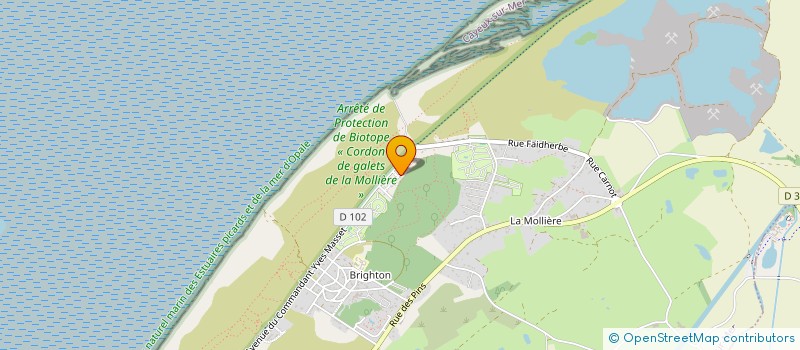 localisation de l'entreprise SCI RNCFK  CAYEUX-SUR-MER