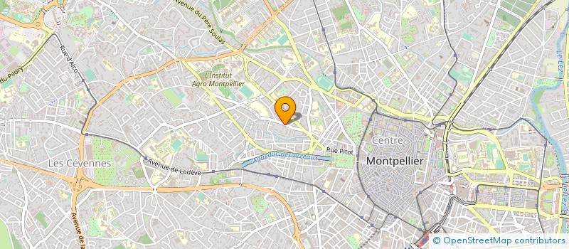 localisation de l'entreprise SCI RNF à MONTPELLIER