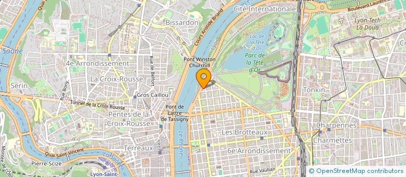 localisation de l'entreprise SCI RNJMN VICTOR HUGO  LYON