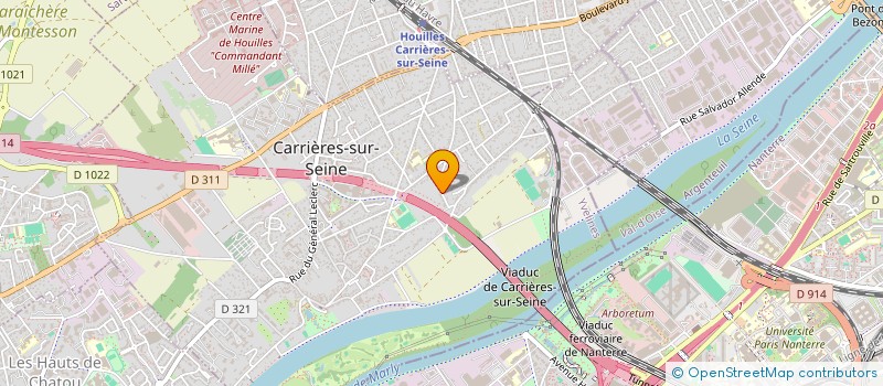 localisation de l'entreprise SCI RNJMP  CARRIERES-SUR-SEINE