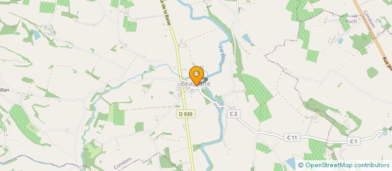 localisation de l'entreprise SCI RNV  CASTERA-VERDUZAN