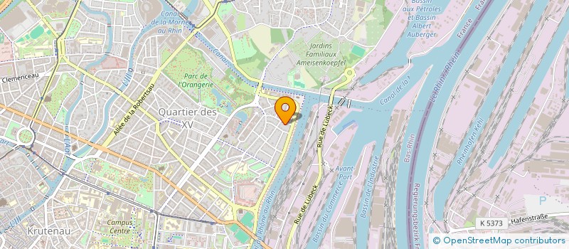 localisation de l'entreprise SCI ROAL à STRASBOURG