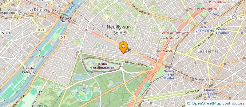 localisation de l'entreprise SCI ROAN à NEUILLY-SUR-SEINE