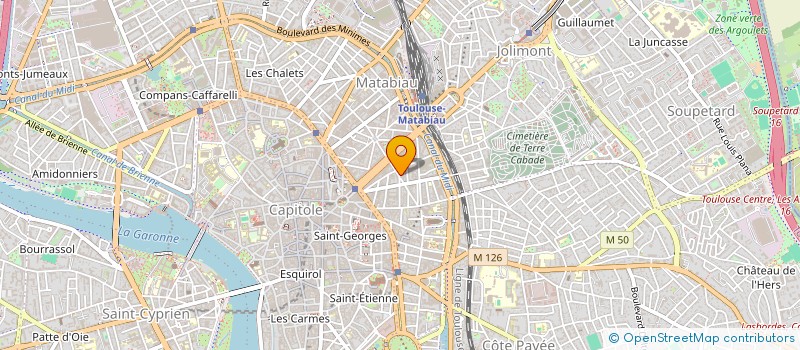 localisation de l'entreprise SCI ROAN  TOULOUSE