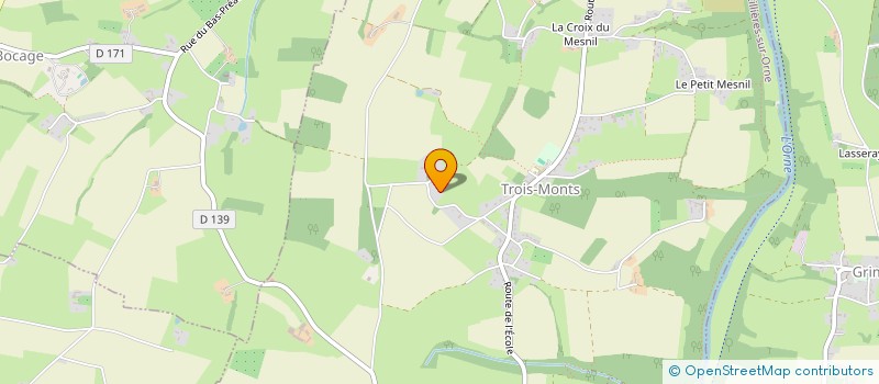 localisation de l'entreprise SCI ROAN  MONTILLIERES-SUR-ORNE