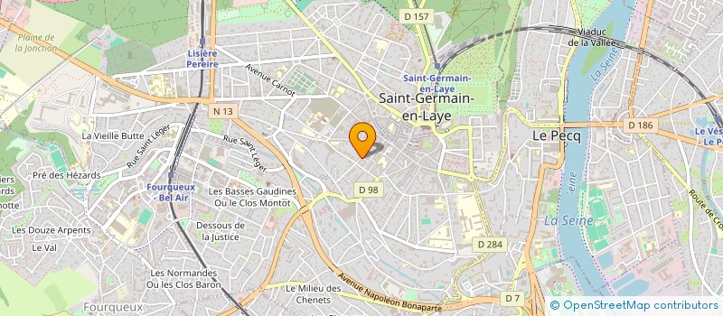 localisation de l'entreprise SCI ROB & CO  SAINT-GERMAIN-EN-LAYE