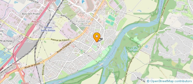 localisation de l'entreprise SCI ROBACH  PORTET-SUR-GARONNE