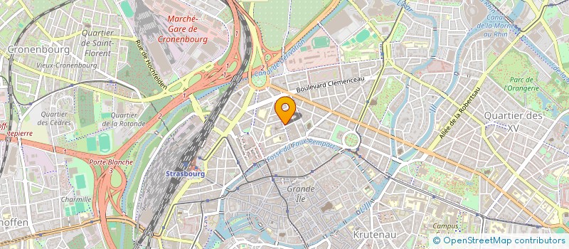 localisation de l'entreprise SCI ROBAL à STRASBOURG