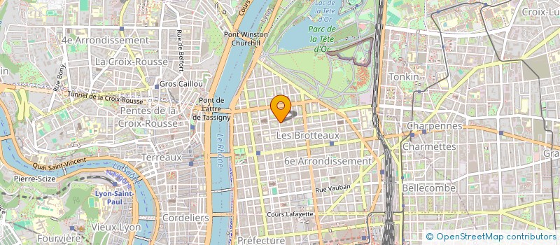 localisation de l'entreprise SCI ROBALU  LYON