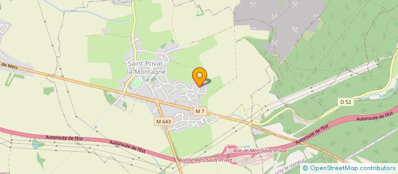 localisation de l'entreprise SCI ROBAN  SAINT-PRIVAT-LA-MONTAGNE