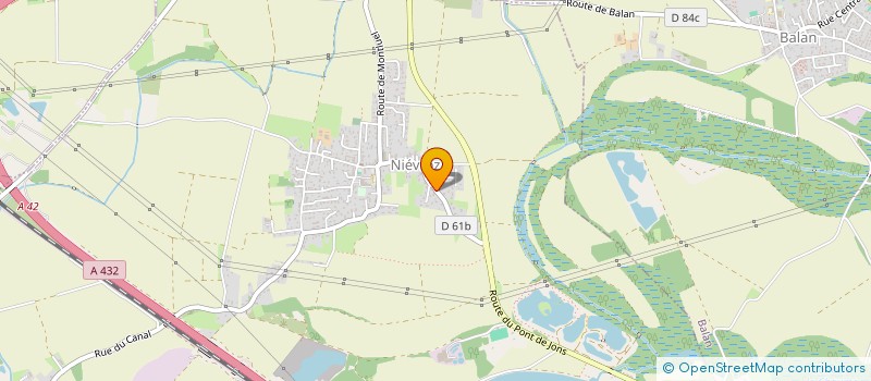 localisation de l'entreprise SCI ROBANE  NIEVROZ