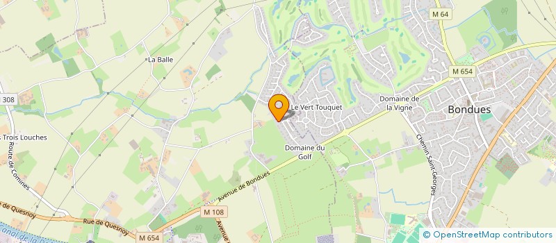 localisation de l'entreprise SCI ROBAPT  WAMBRECHIES