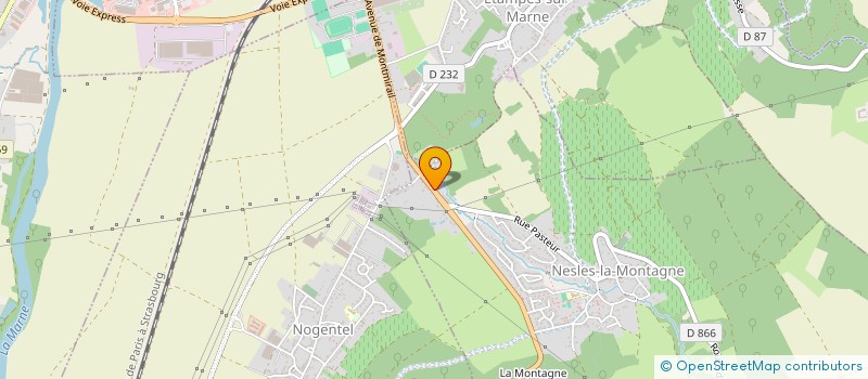 localisation de l'entreprise SCI ROBBE  CHATEAU-THIERRY