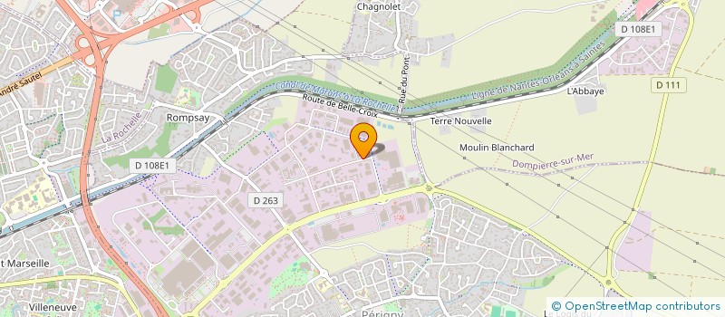 localisation de l'entreprise SCI ROBBEN IMMO  PERIGNY