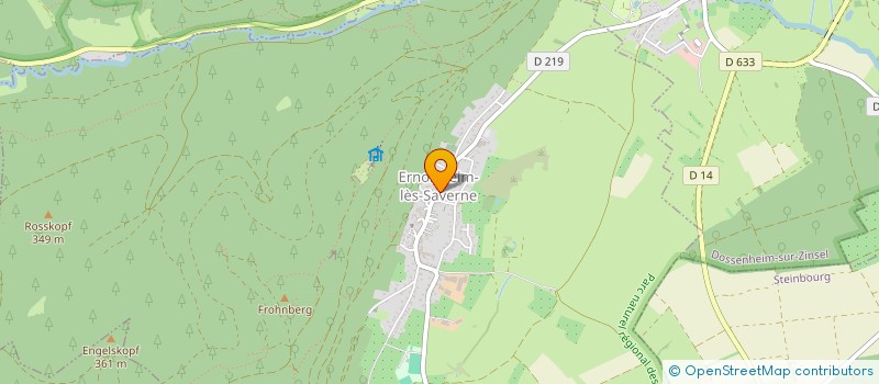 localisation de l'entreprise SCI ROBELE  BOSSELSHAUSEN