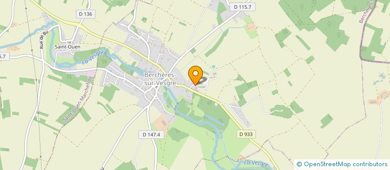 localisation de l'entreprise SCI ROBER à BERCHERES-SUR-VESGRE