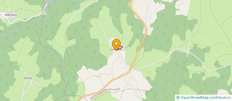 localisation de l'entreprise SCI ROBERLY  SAINT-MARCELLIN-EN-FOREZ