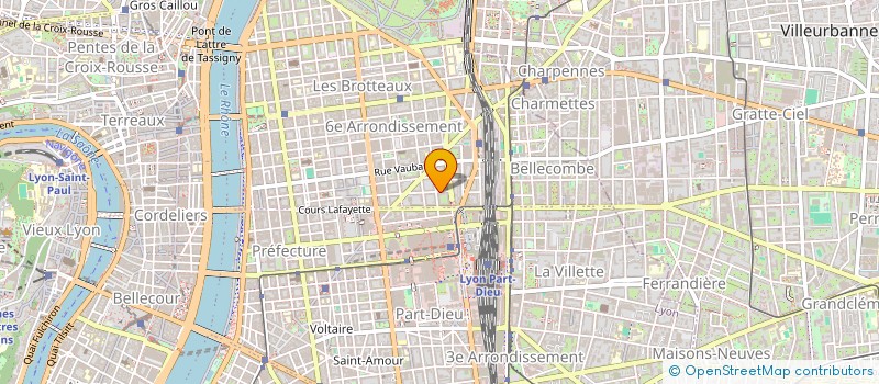 localisation de l'entreprise SCI ROBERT 106  LYON