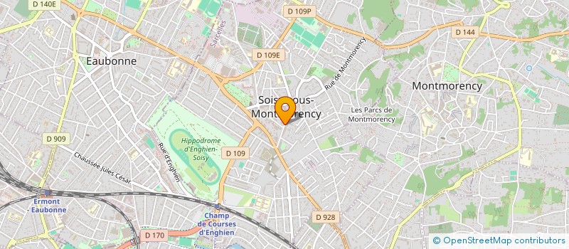 localisation de l'entreprise SCI ROBERT - 130 A.P.V.C à SOISY-SOUS-MONTMORENCY