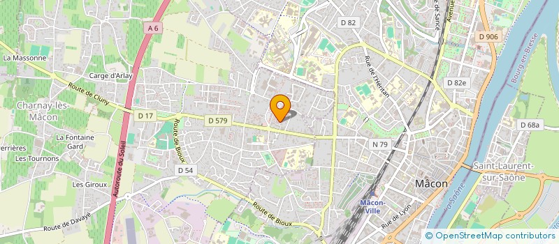 localisation de l'entreprise SCI ROBERT 2 à CHARNAY-LES-MACON