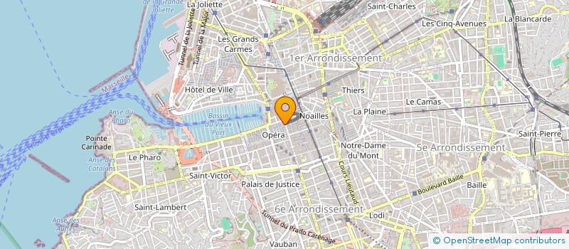 localisation de l'entreprise SCI ROBERT à MARSEILLE