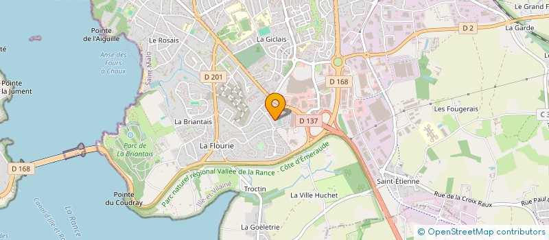 localisation de l'entreprise SCI ROBERT  SAINT-MALO